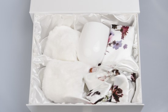 Geschenkbox white Lilly